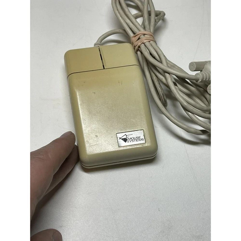 Mouse Systems Model T 10 MSC 402498- 001/A Trackball for vintage Macintosh (21)